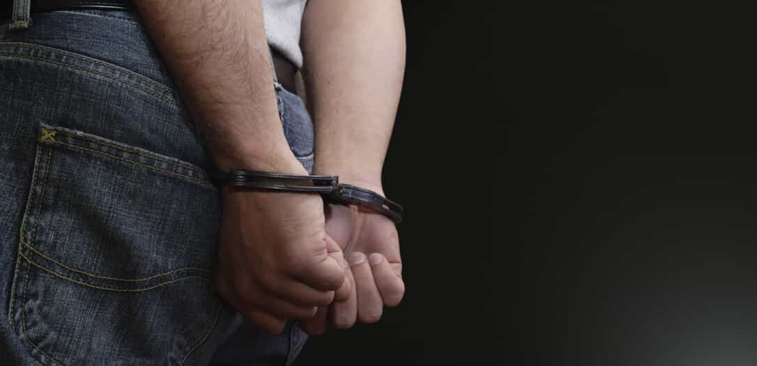 Man in Cuffs - felonies in Brazoria County